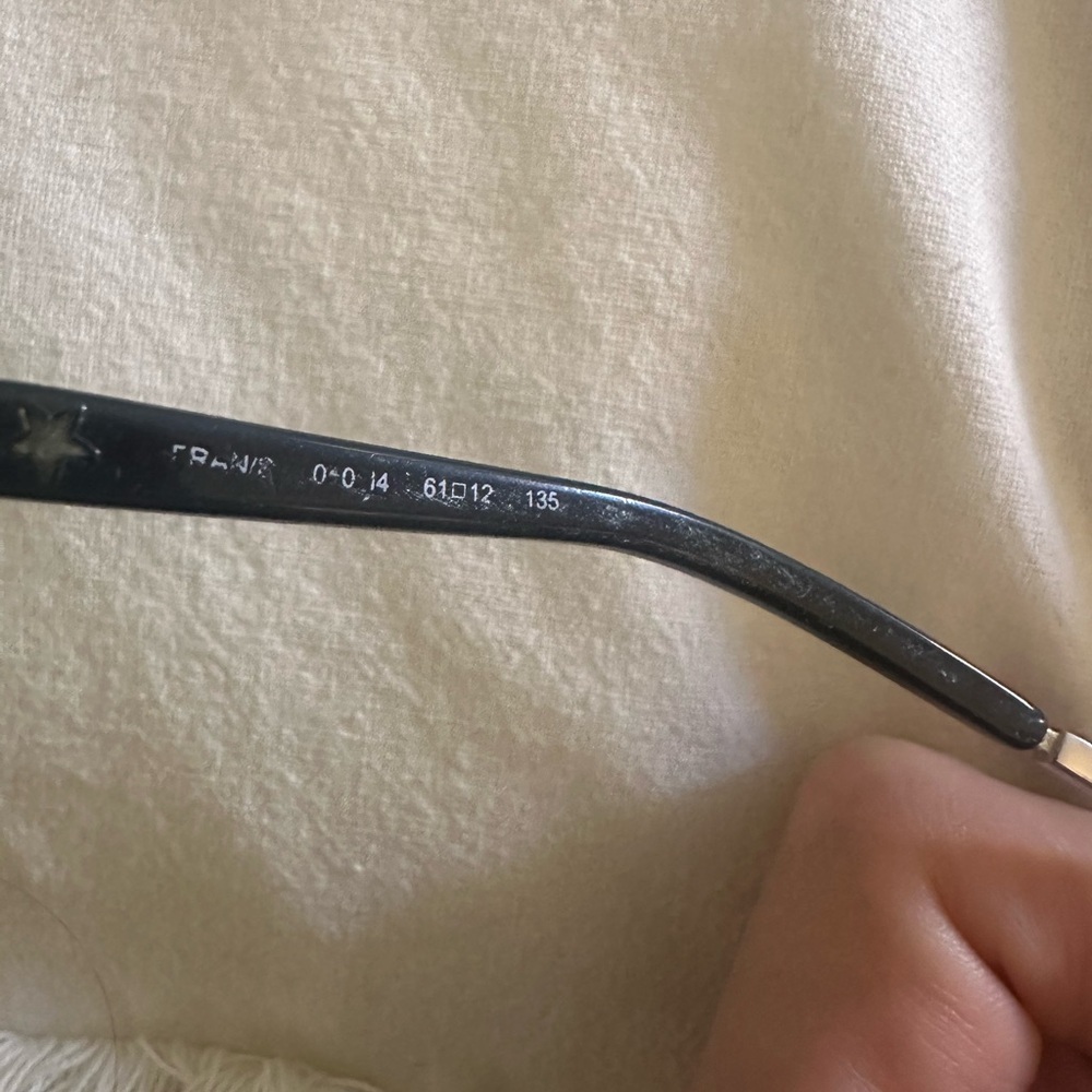 Jimmy Choo Aviator Sunglasses​ - Picture 3 of 5